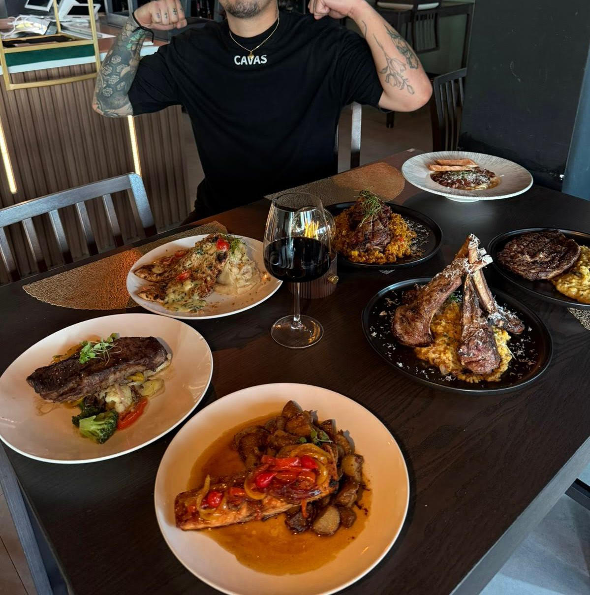 Retrato profesional del Chef Leonardo The Goat